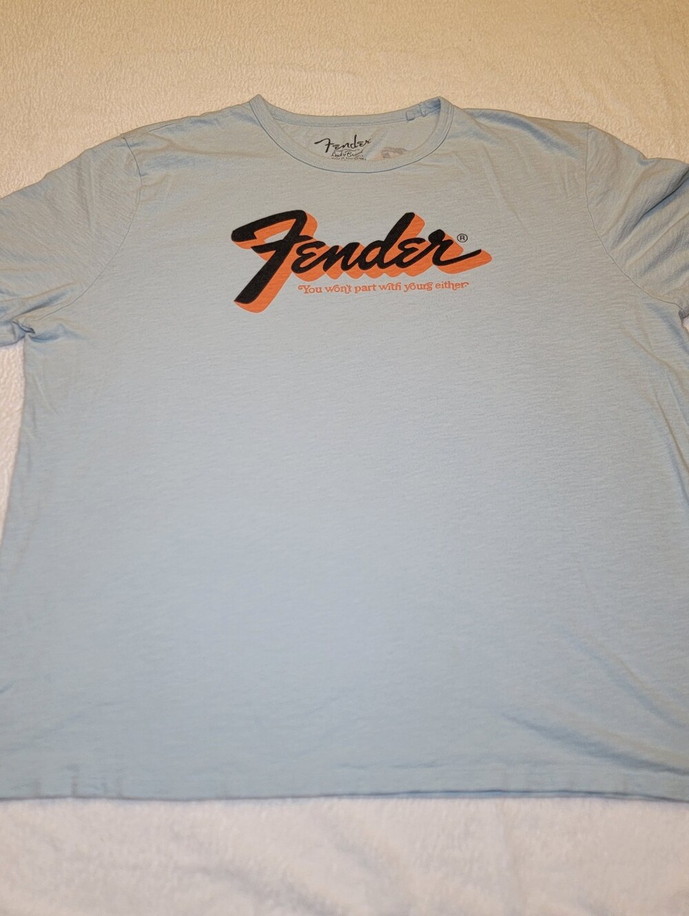 Lucky Brand x Fender You Won't Part With Yours Either Graphic T-Shirt Men's XXL